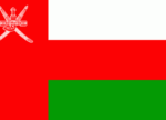 Oman mini flag