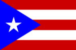 Puerto Rico mini flag