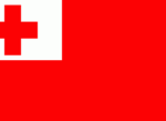 Tonga mini flag