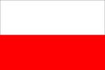 Poland mini flag