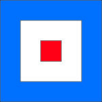 "W" hiskey Signal Flag