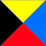 "Z"ulu Signal Flag