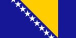 Bosnia-Herzegovina Miniature Flag