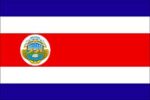 Costa Rica Miniature Flag