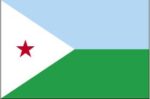 Djibouti Miniature Flag