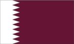 Qatar mini flag