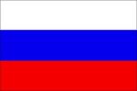 Russia mini flag