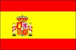 Spain mini flag