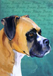 12"x18" Boxer Garden banner