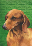 12"x18" Dachshund Garden Banner