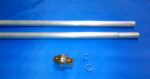 8' Two-Piece Aluminum Flagpole (Includes gold finish acorn style ornament).