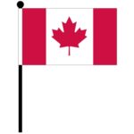 6" x 10" Canada Stick Flag