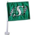 12"x18" Saskatchewan Roughriders Car Window Flag