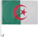 Algeria Car Window Flag