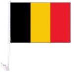 Belgium Car Flag