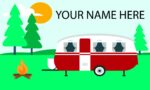 3'x5' Camper Flag Outdoor Knitted Polyester - Personalized