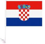 Croatia Car Window Flag