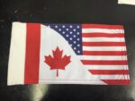 Canada/USA Friendship Heavy Duty Antenna/Motorcycle Flag