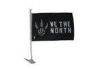 12" x 18" We The North Toronto Raptors Car Window Flag