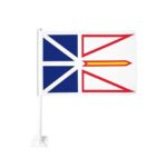 12"x18" Newfoundland Car Window Flag