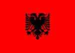 Albania Miniature Flag