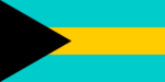 Bahamas Miniature Flag