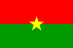 Burkina Miniature Flag