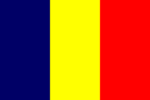 Chad Miniature Flag
