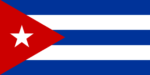 Cuba Miniature Flag