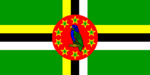 Dominica Miniature Flag