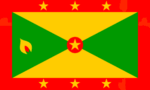 Grenada mini flag
