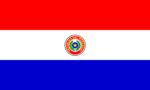 Paraguay mini flag