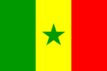 Senegal mini flag