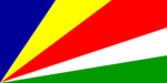 Seychelles mini flag