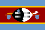 Swaziland mini flag