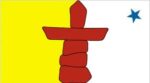 4"x6" Nunavut Desk Flag