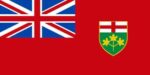 4"x6" Ontario Desk Flag