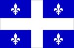 4"x6" Quebec Desk Flag