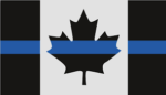 Thin Blue Line Flag
